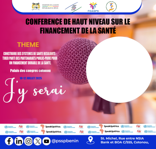 CONFERENCE DE HAUT NIVEAU SU LE FINANCEMENT DE LA SANTE