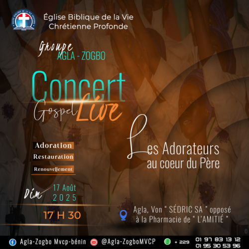 Concert de Gospel Vie Profonde AGLA-ZOGBO