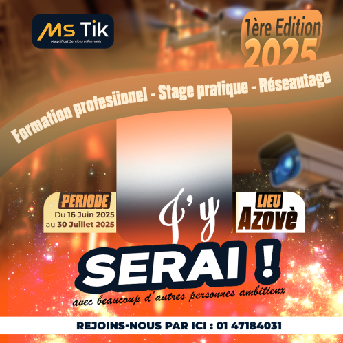 Formation/Stage MS Tik Edition 2025