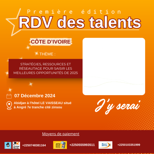 RDV DES TALENTS DE LA COTE D'IVOIRE