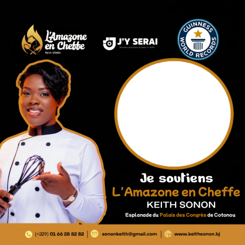 l'Amazone en Cheffe KEITH SONON